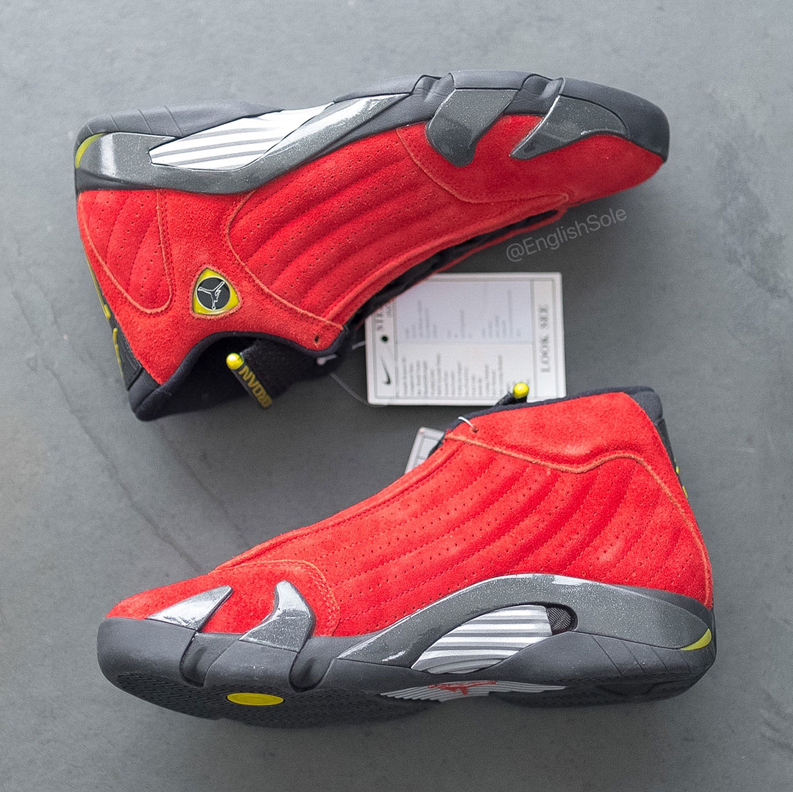 Air Jordan 14 Ferrari Looksee Sample 5