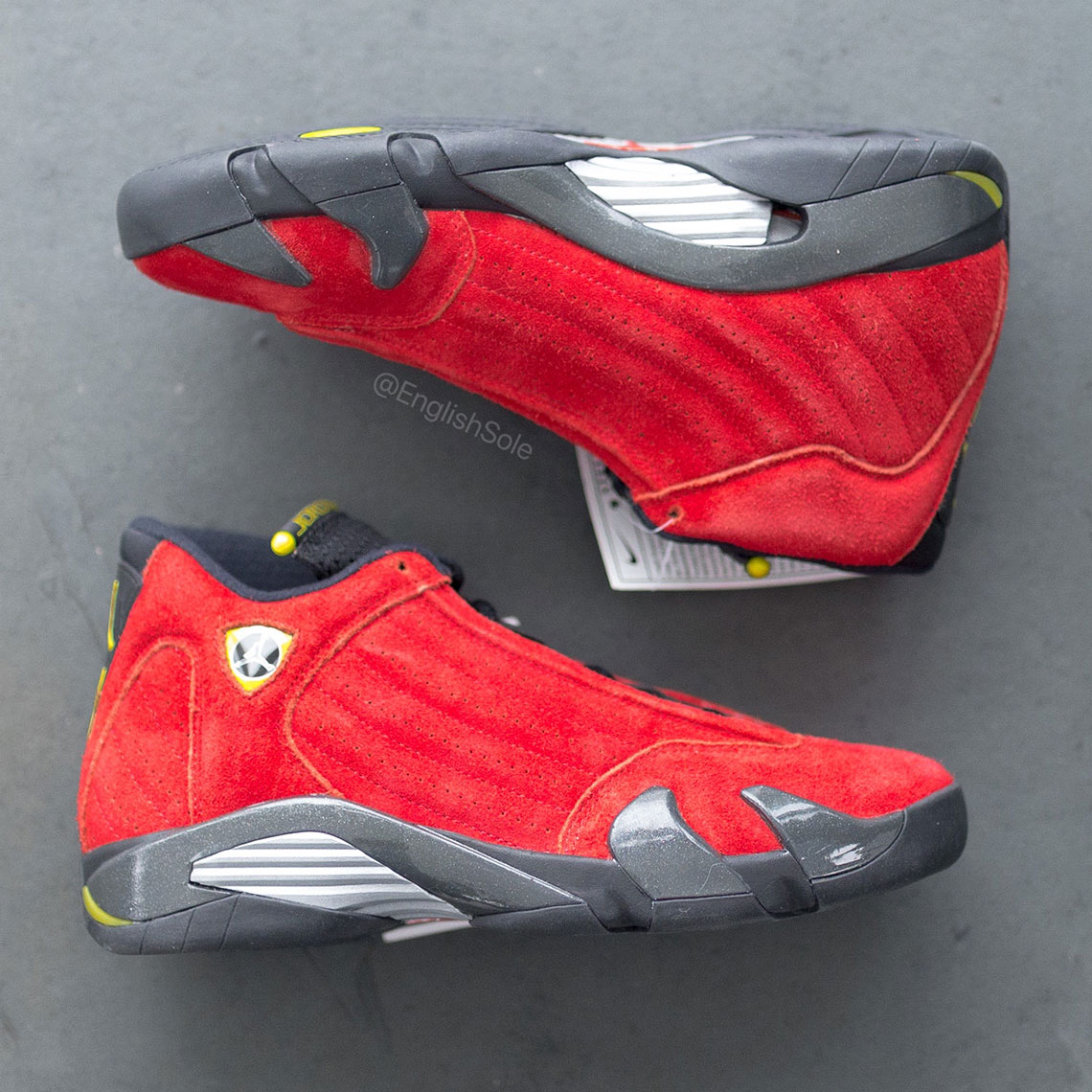 Air Jordan 14 Ferrari Looksee Sample 6