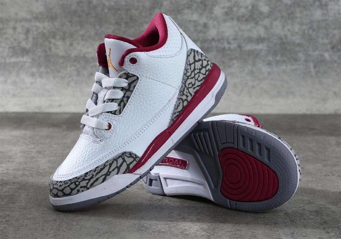 Air Jordan 3 Cardinal Ps