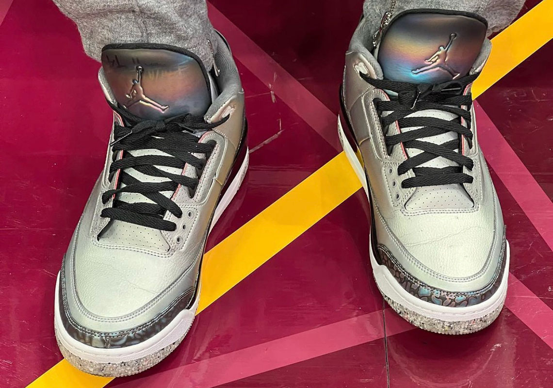 Fat Joe Debuts Air Jordan 3 Crater At All-Star Saturday