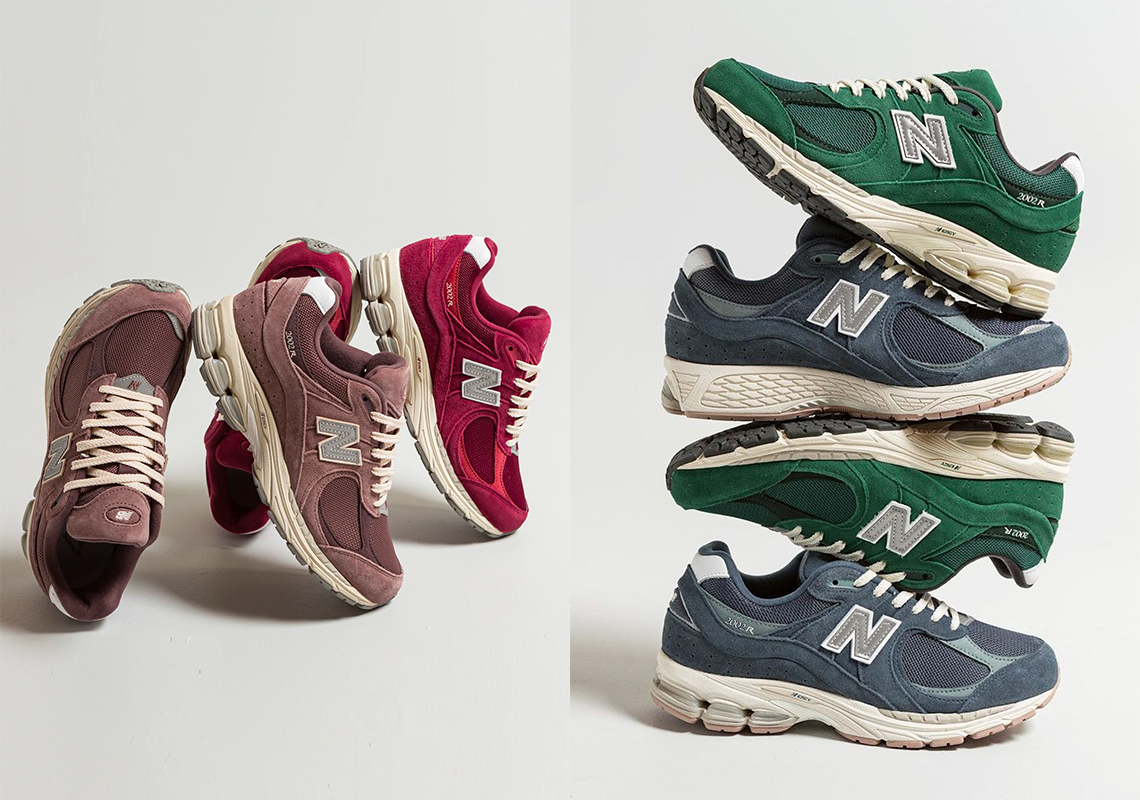 New Balance Delivers A 2002R “Suede Pack” In Four Styles