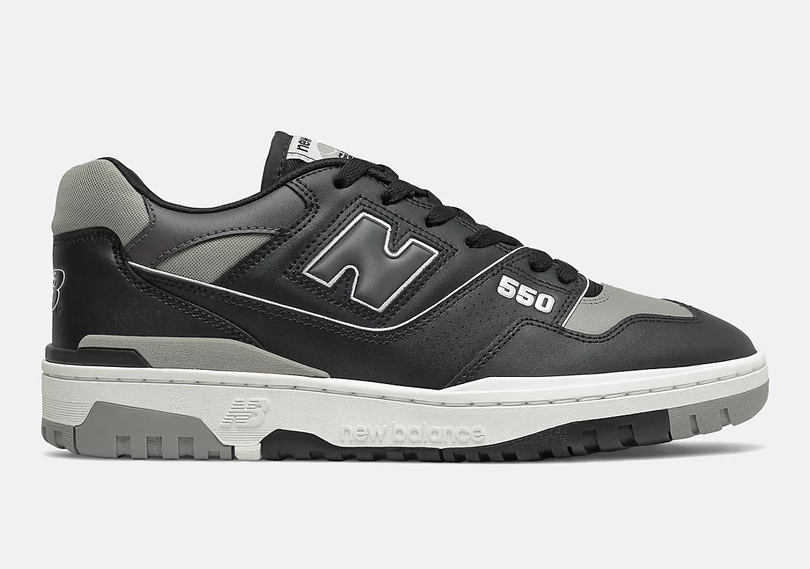 New Balance 550 Black Grey Bb550sr1 February 2022 Restock