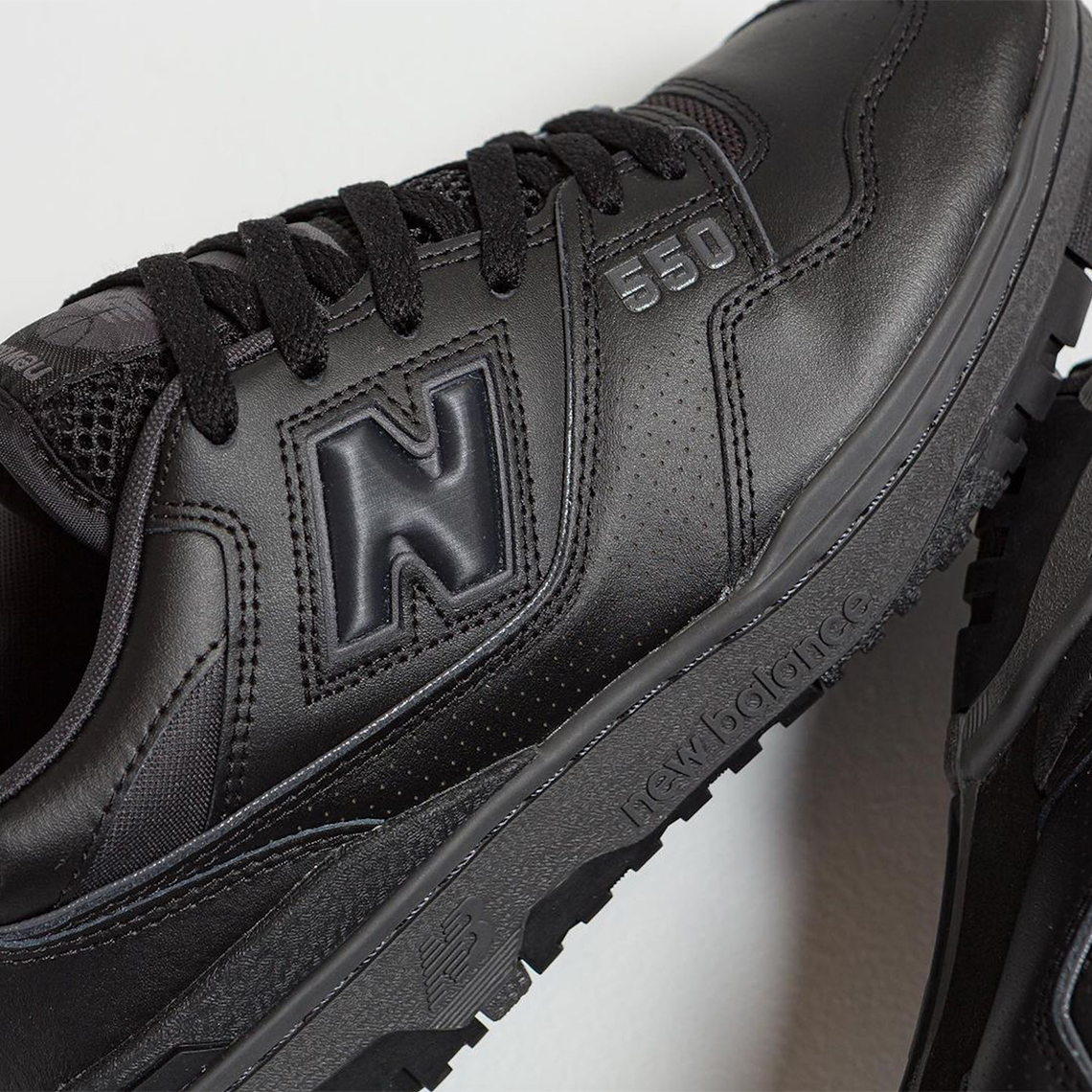 New Balance 550 Triple Black Bb550bbb Release Date 6