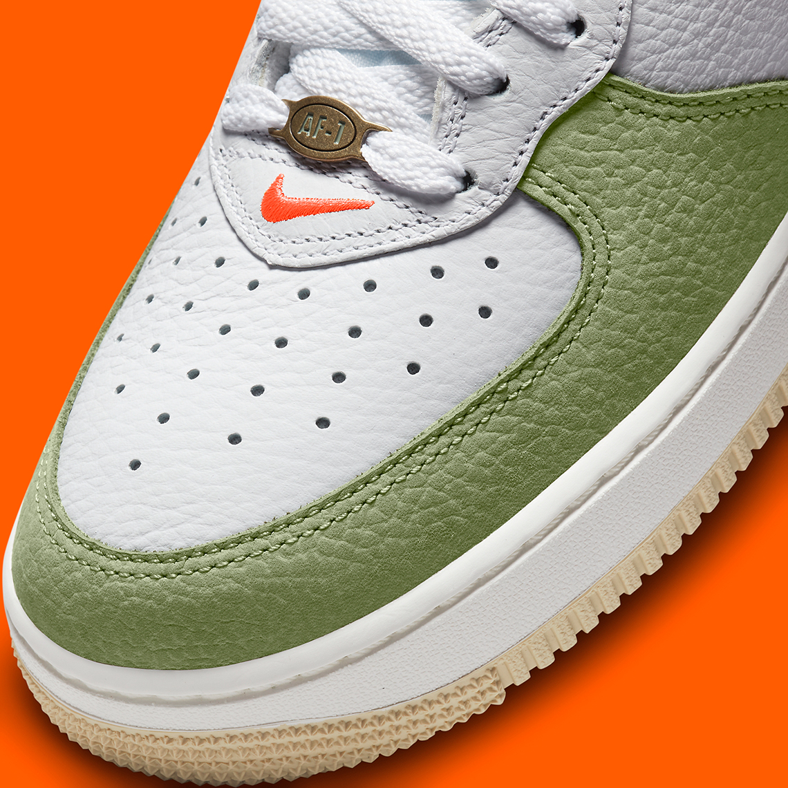 Nike Air Force 1 Mid Qs Jewel Olive Orange Dq3505 100 6