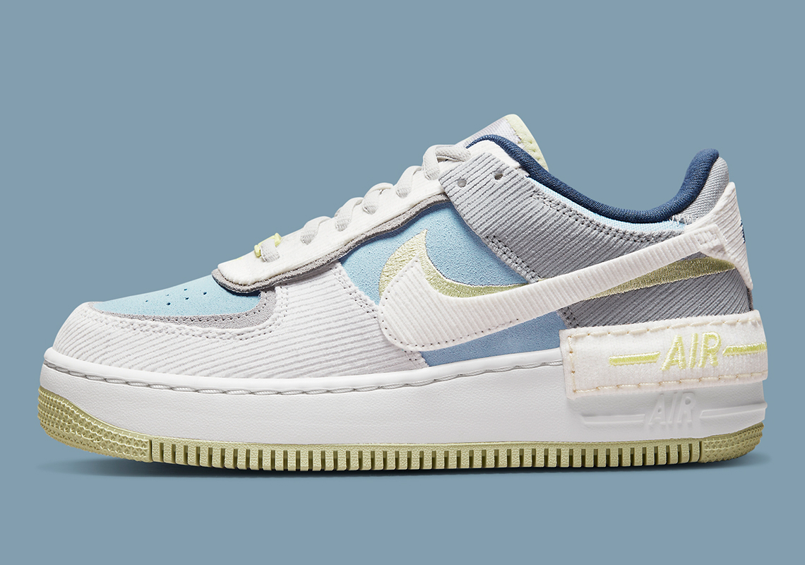 Nike Air Force 1 Shadow Corduroy On The Bright Side Dq5075 411 1