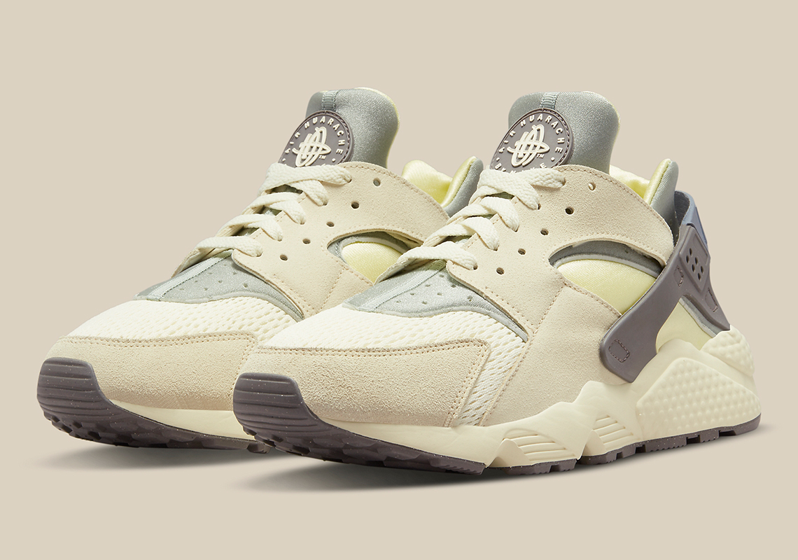 The Nike Air Huarache NH "Coconut Milk" Utilizes Organic-Looking Mesh