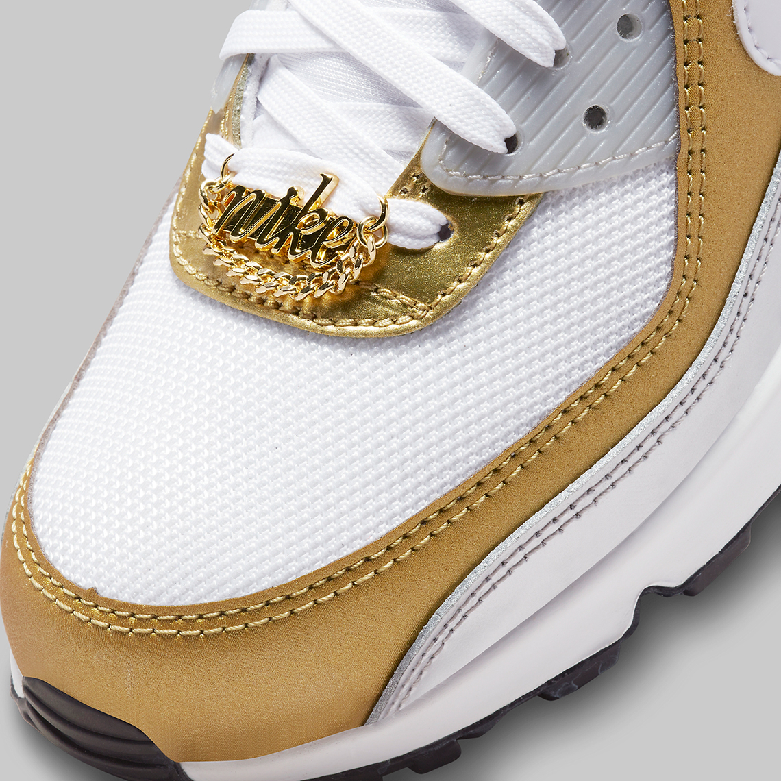 Nike Air Max 90 Gold Silver Dj6208 100 Release Date 1