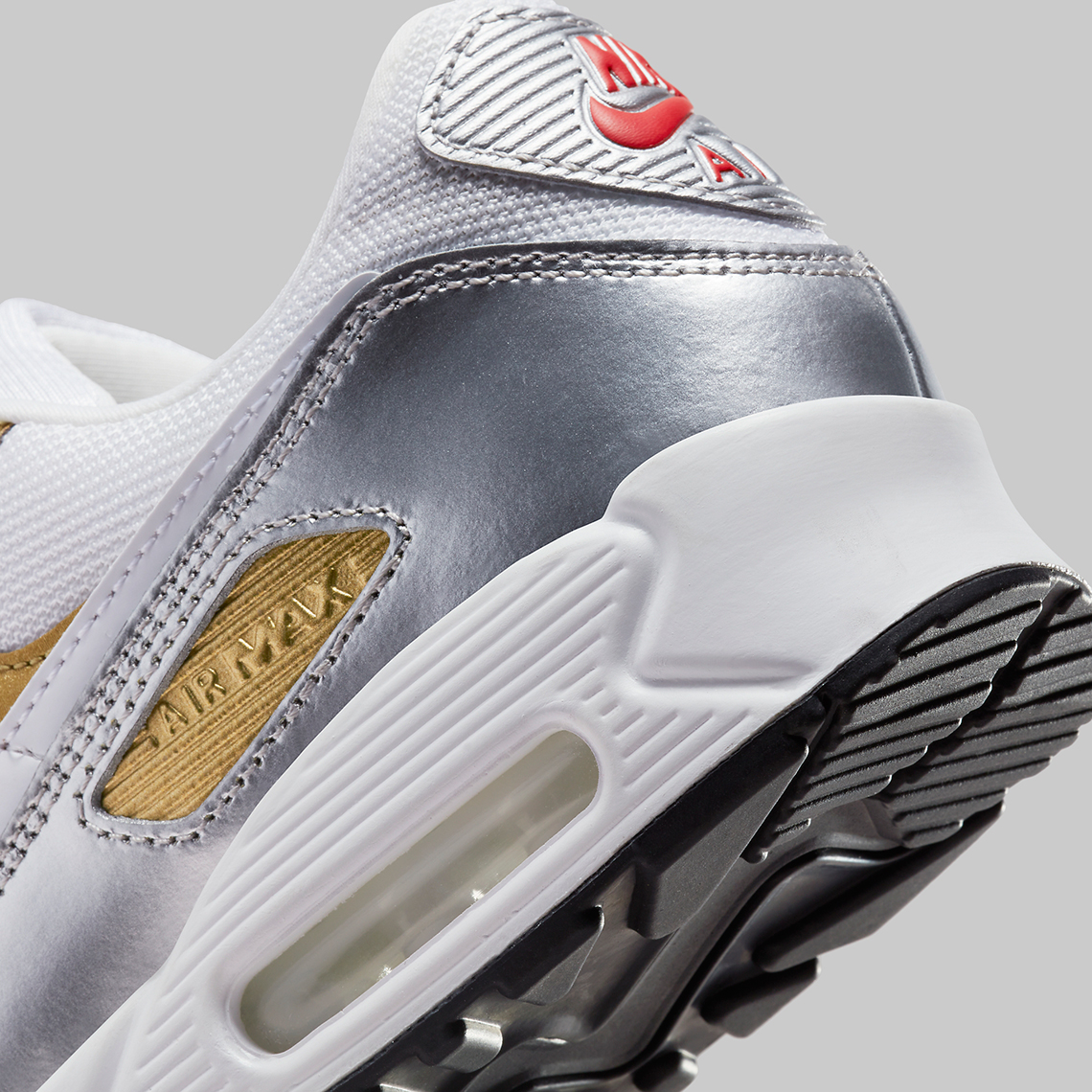 Nike Air Max 90 Gold Silver Dj6208 100 Release Date 7