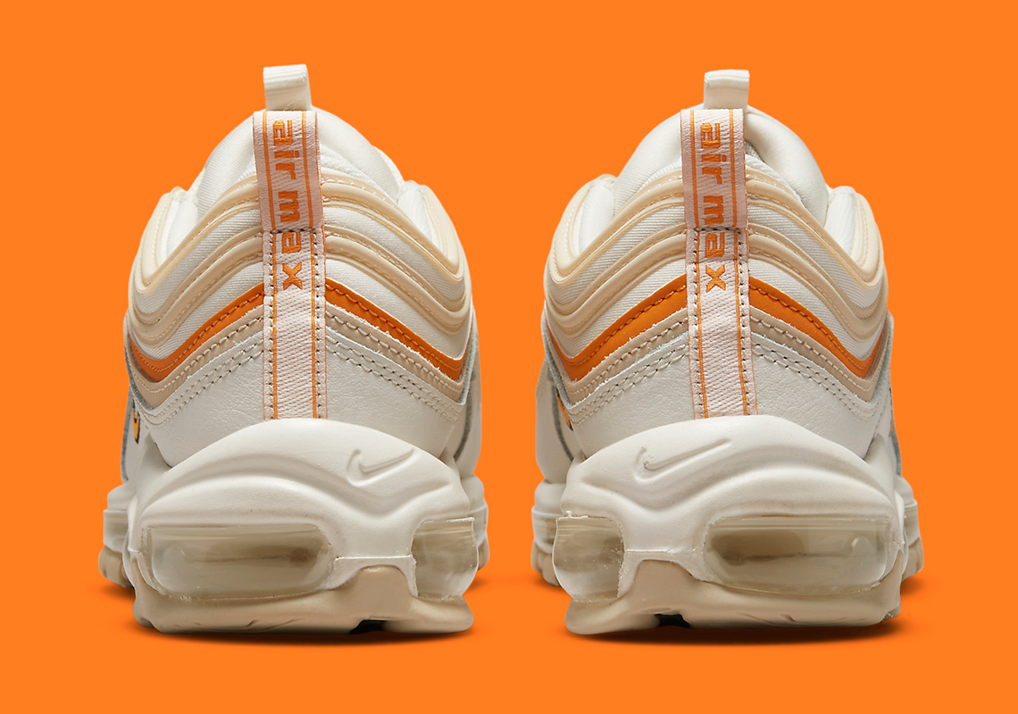 Nike Air Max 97 Sail Orange Dq8594 001 Release Date 8