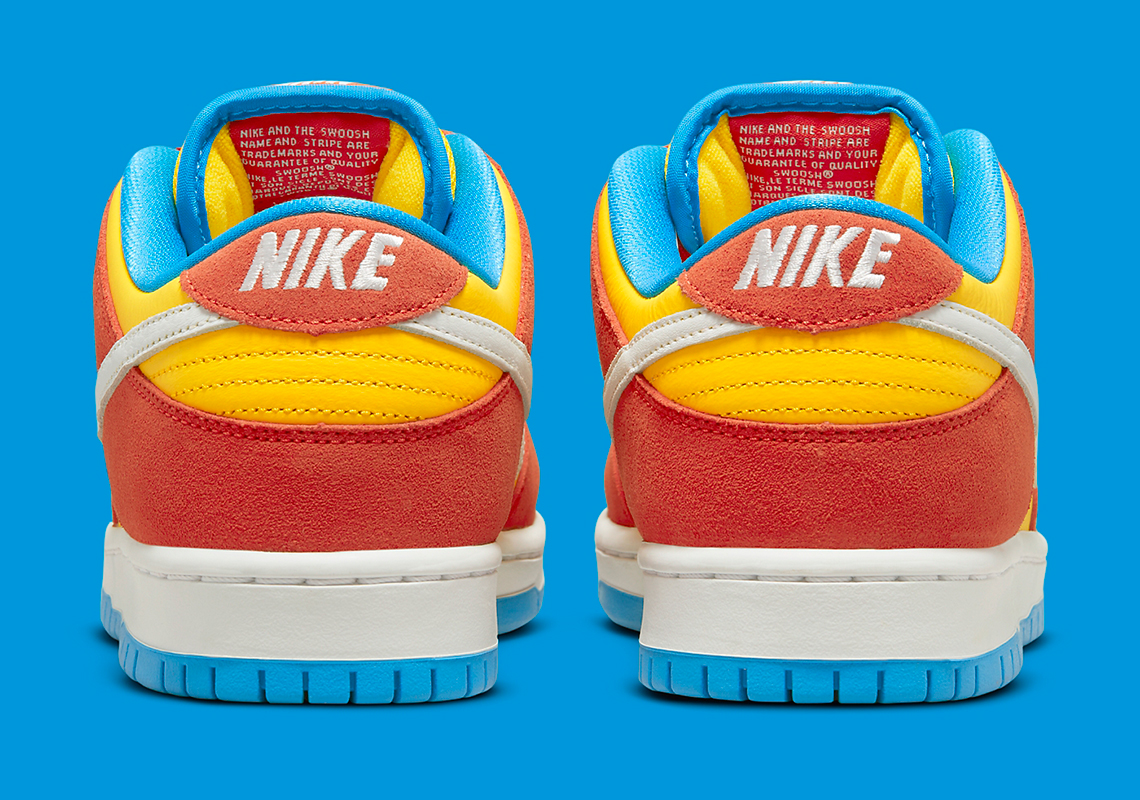 Nike Sb Dunk Low Bart Simpson Bq6817 602 Release Date 1