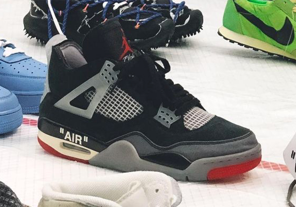 Off-White x Air Jordan 4 "Bred" Not Releasing To Public, Jordan Brand Confirms