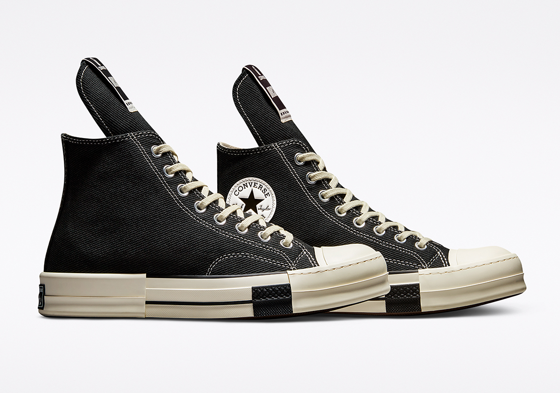 Rick Owens Converse Chuck 70 Hi Black Drkstar Release Date 2