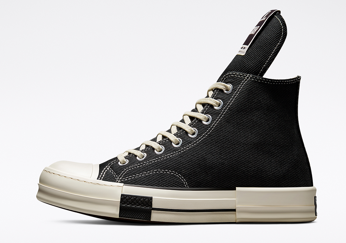 Rick Owens Converse Chuck 70 Hi Black Drkstar Release Date 7