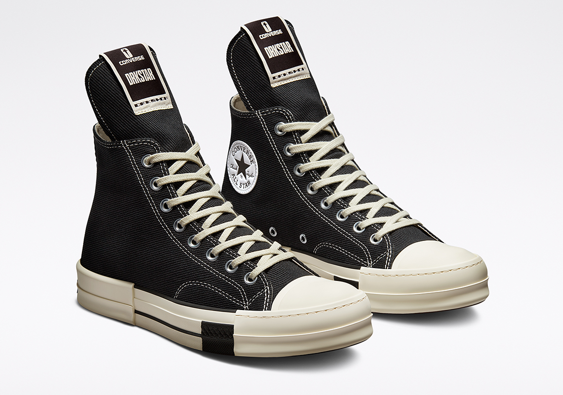 Rick Owens Converse Chuck 70 Hi Black Drkstar Release Date 8