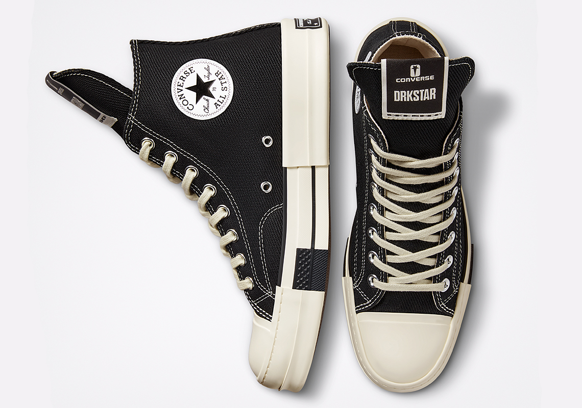 Rick Owens Converse Chuck 70 Hi Black Drkstar Release Date 9