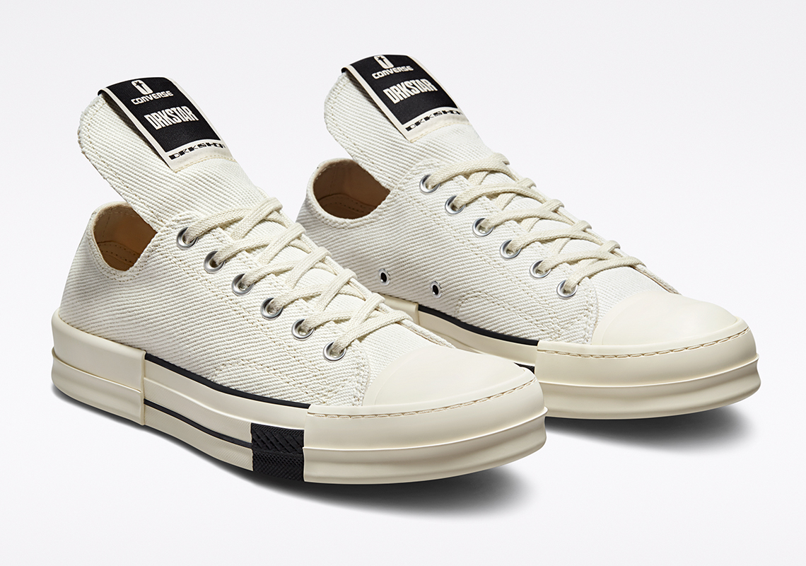 Rick Owens Converse Chuck 70 Low White Drkstar Release Date 7