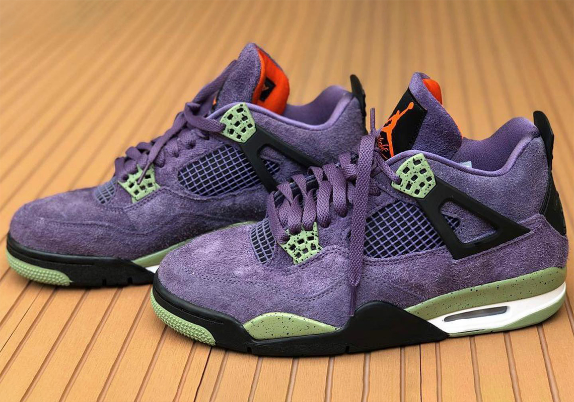 First Look At The Air Jordan 4 "Canyon Purple"