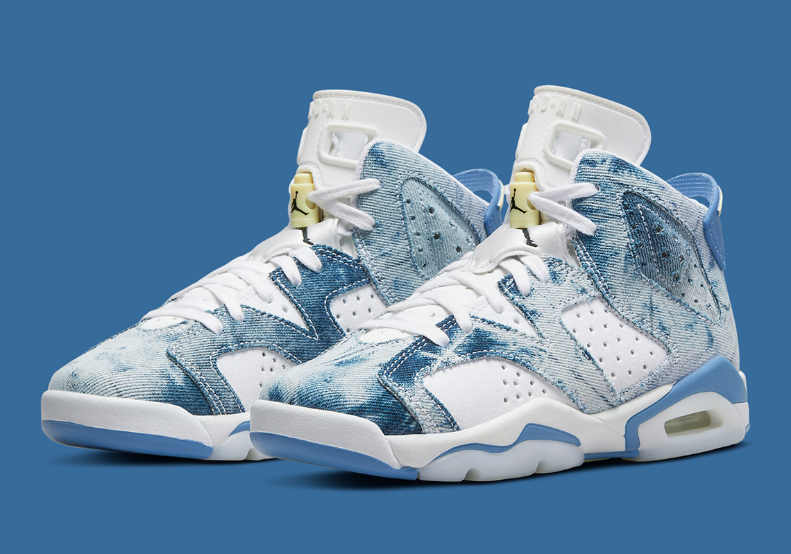 Acid Wash Denim Outfits This Kids' Air Jordan 6