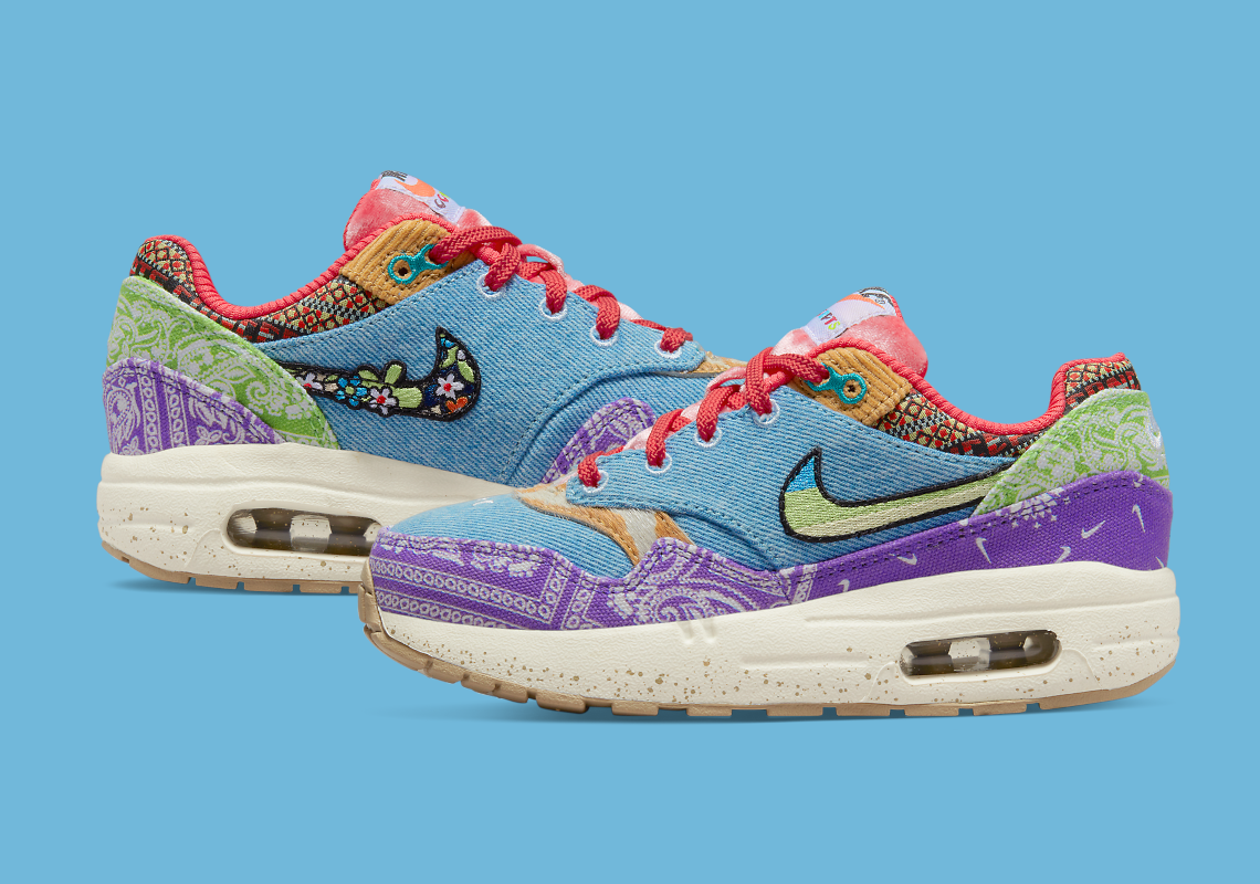 Concepts' Bandana-Covered Nike Air Max 1 Will Also Release In Kid's Sizes