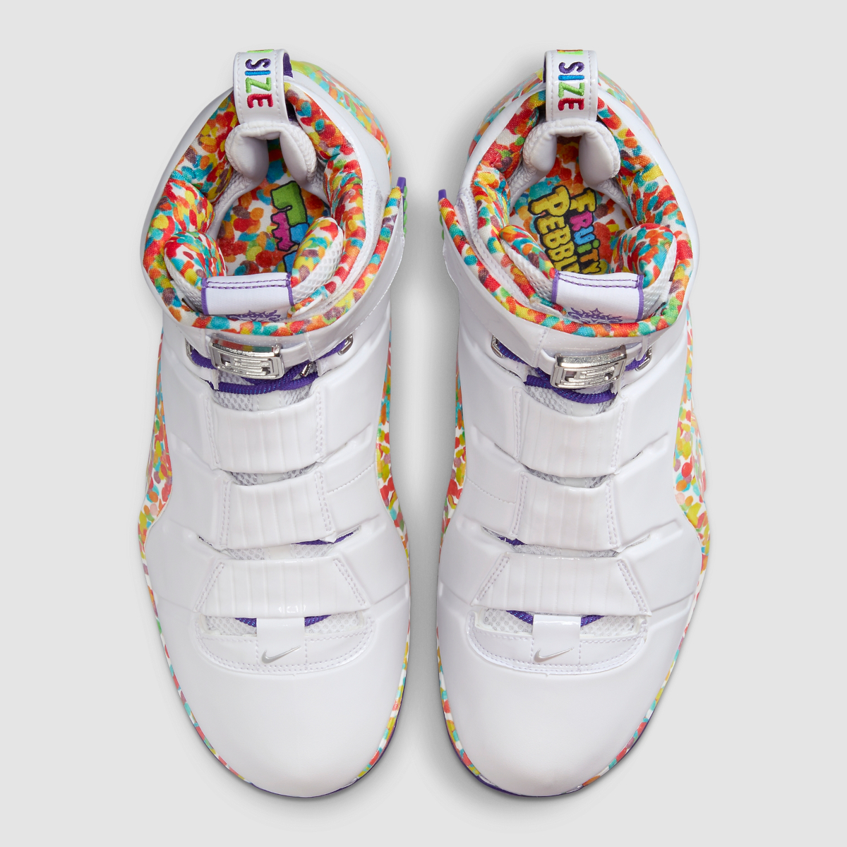 Fruitty Pebbles Nike Lebron 4 Dq9310 100 12