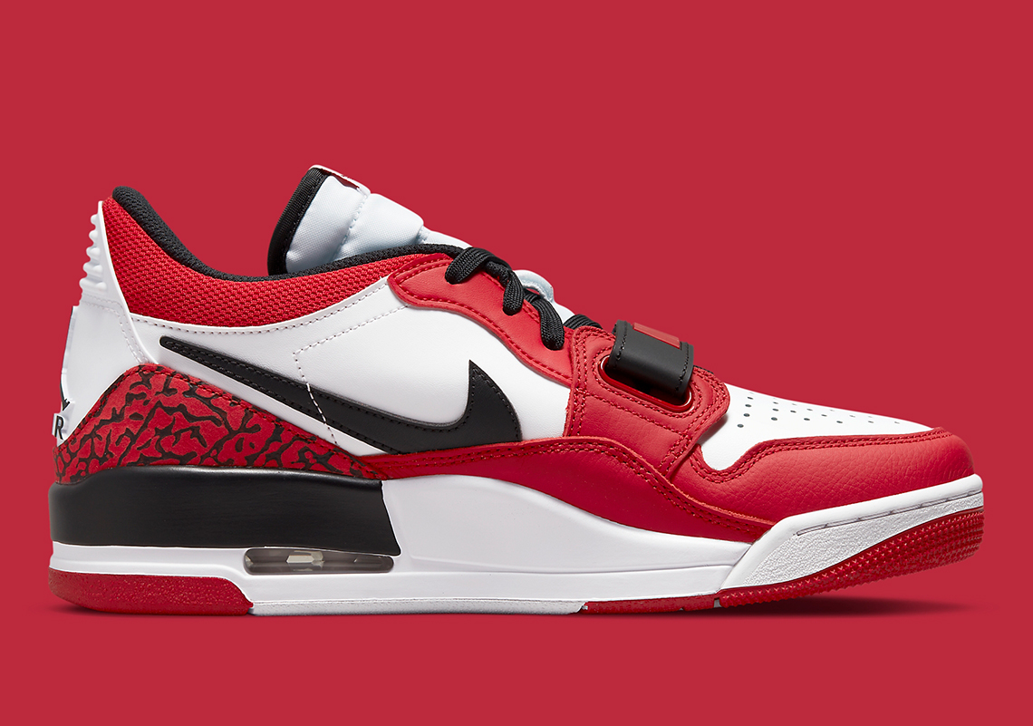Jordan Legacy 312 Low Black White Red Cd7069 116 2