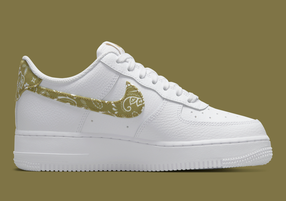 Nike Air Force 1 Barley Paisley Dj9942 101 3