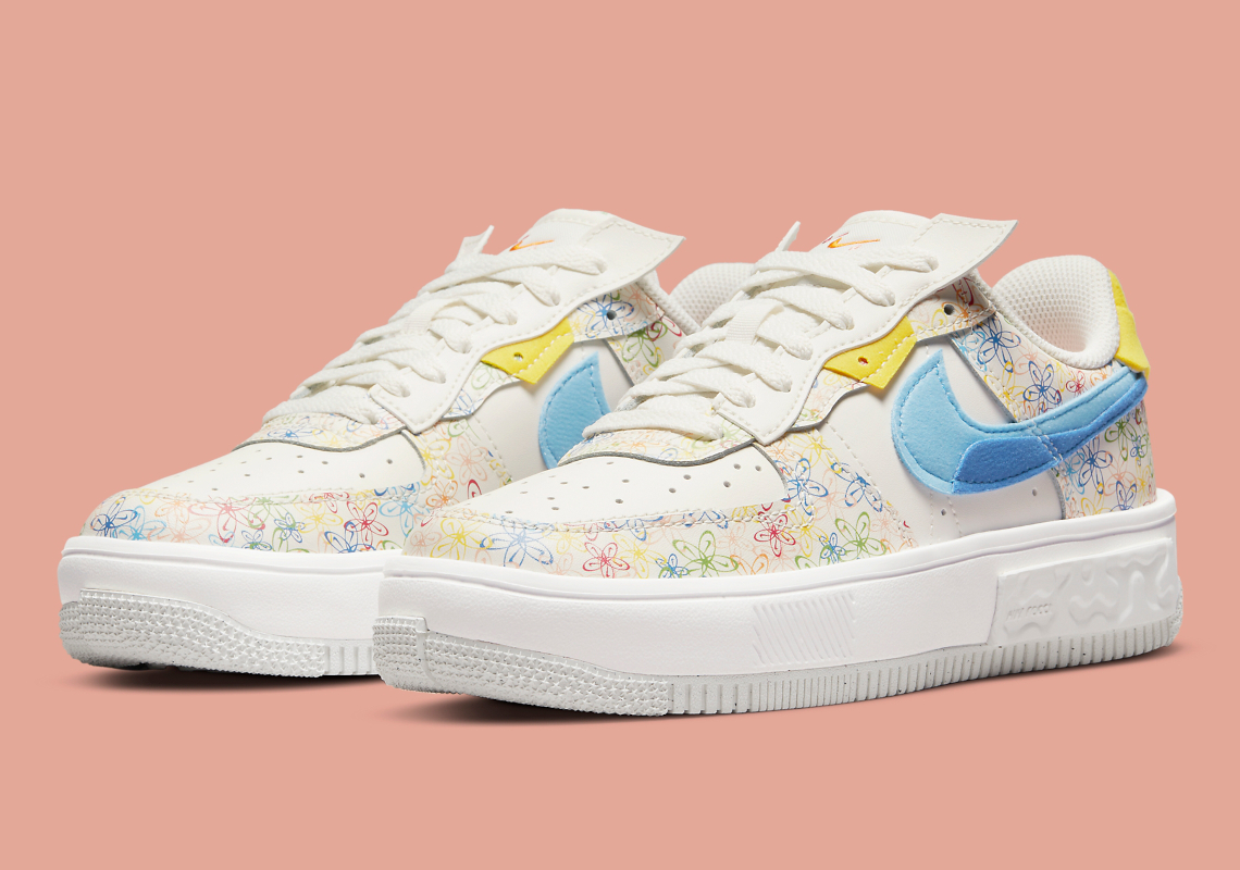 The Nike Air Force 1 Fontanka Returns With Swoosh Flowers