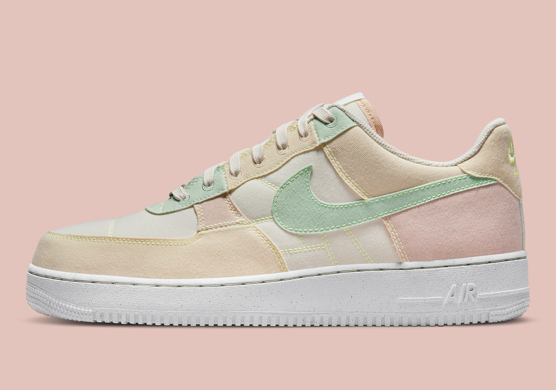 Multi-Colored Canvas Takes Over The Nike Air Force 1 Low Ahead Of Spring