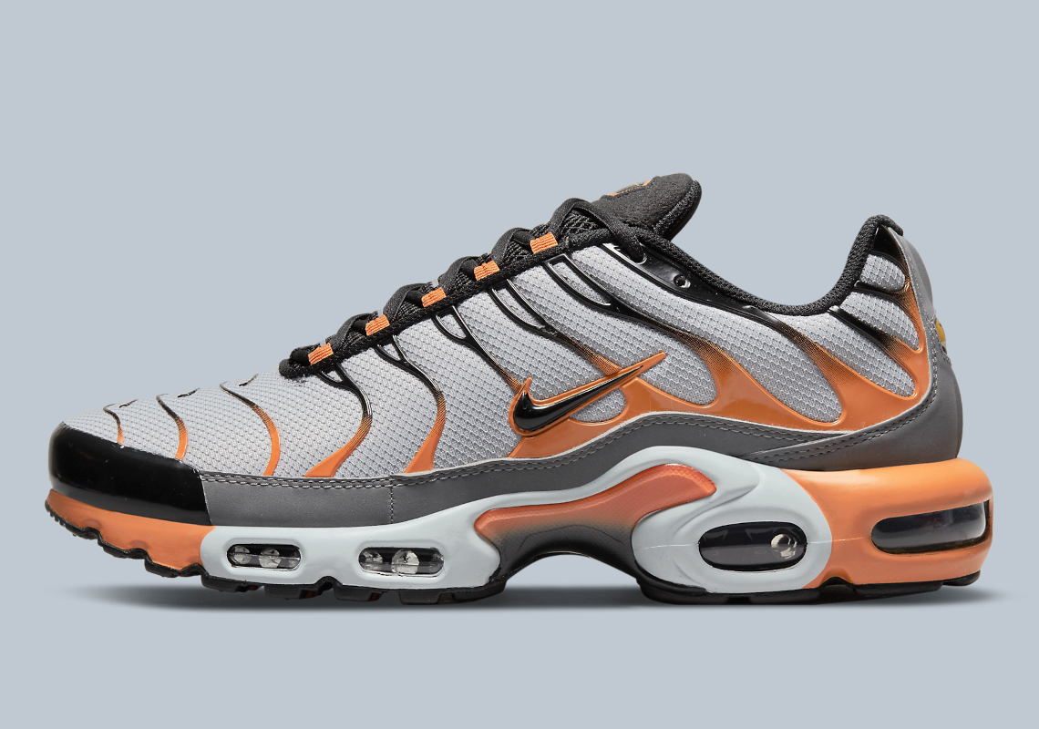 Nike Couples Grey And Orange Tones On The Latest Air Max Plus