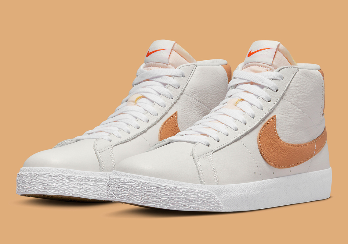 Nike Sb Blazer Mid Orange Label Dm0587 100 3