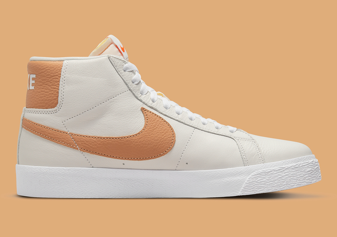 Nike Sb Blazer Mid Orange Label Dm0587 100 4