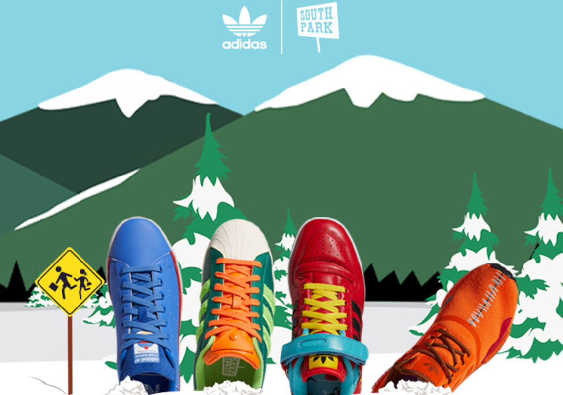 South Park Adidas Foot Locker March 2022 11