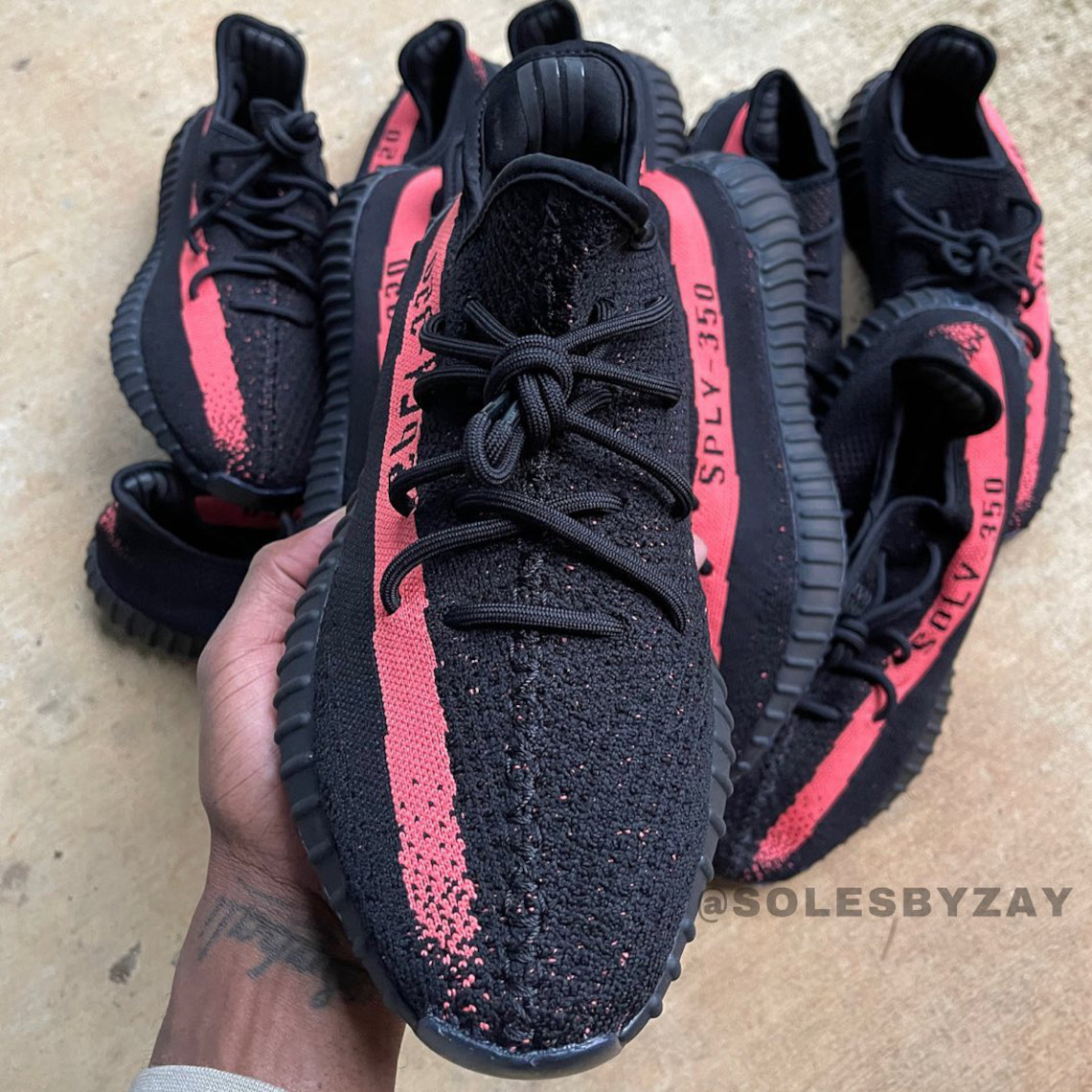 Adidas Yeezy Boost 350 V2 Core Red By9612 2022 3