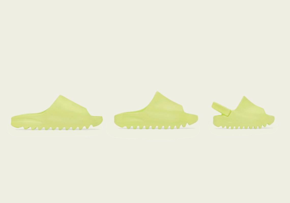 An adidas Yeezy Slide "Glow Green" Restock Is Expected May 16th