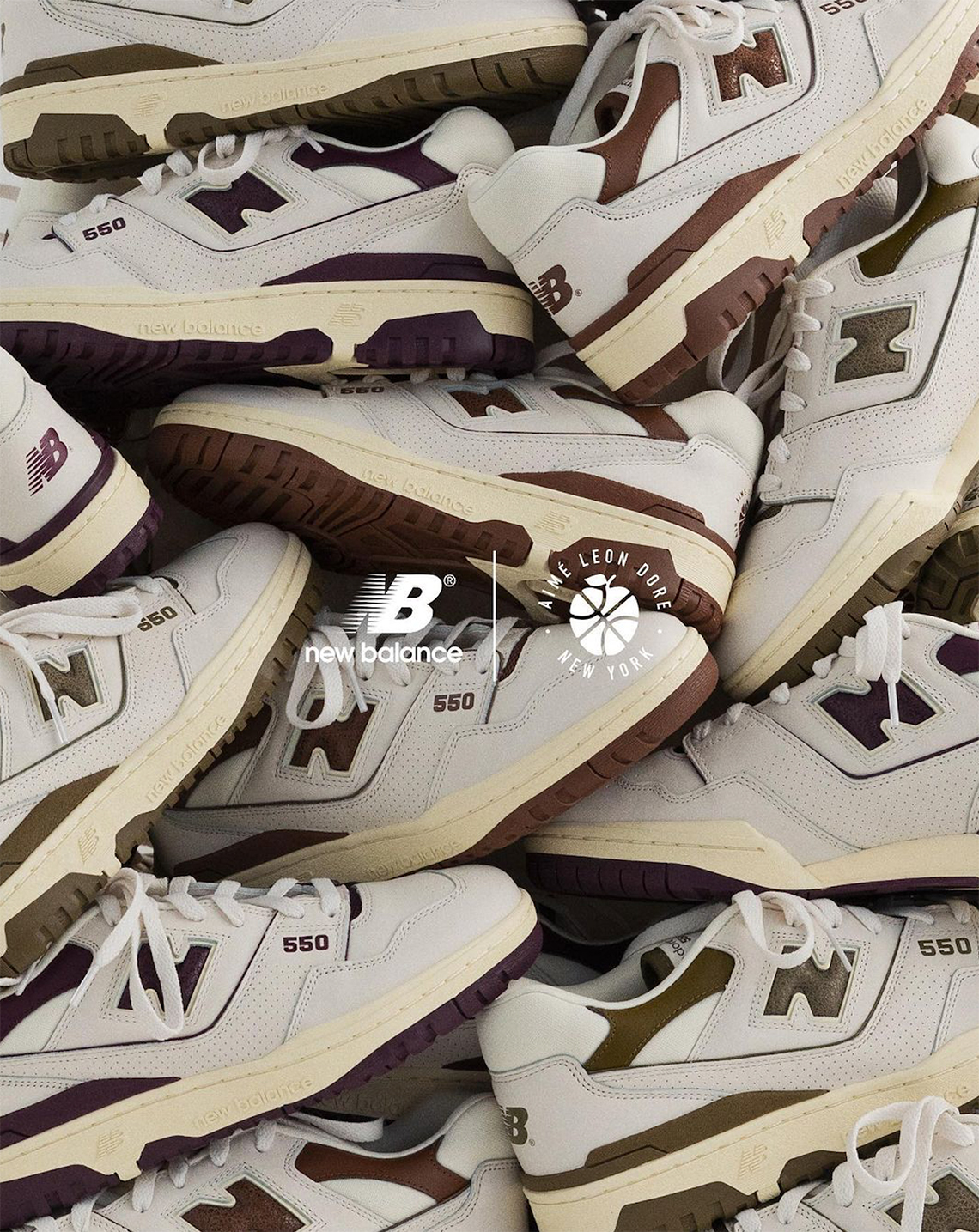 Aime Leon Dore New Balance 550 Brown Release Info 1