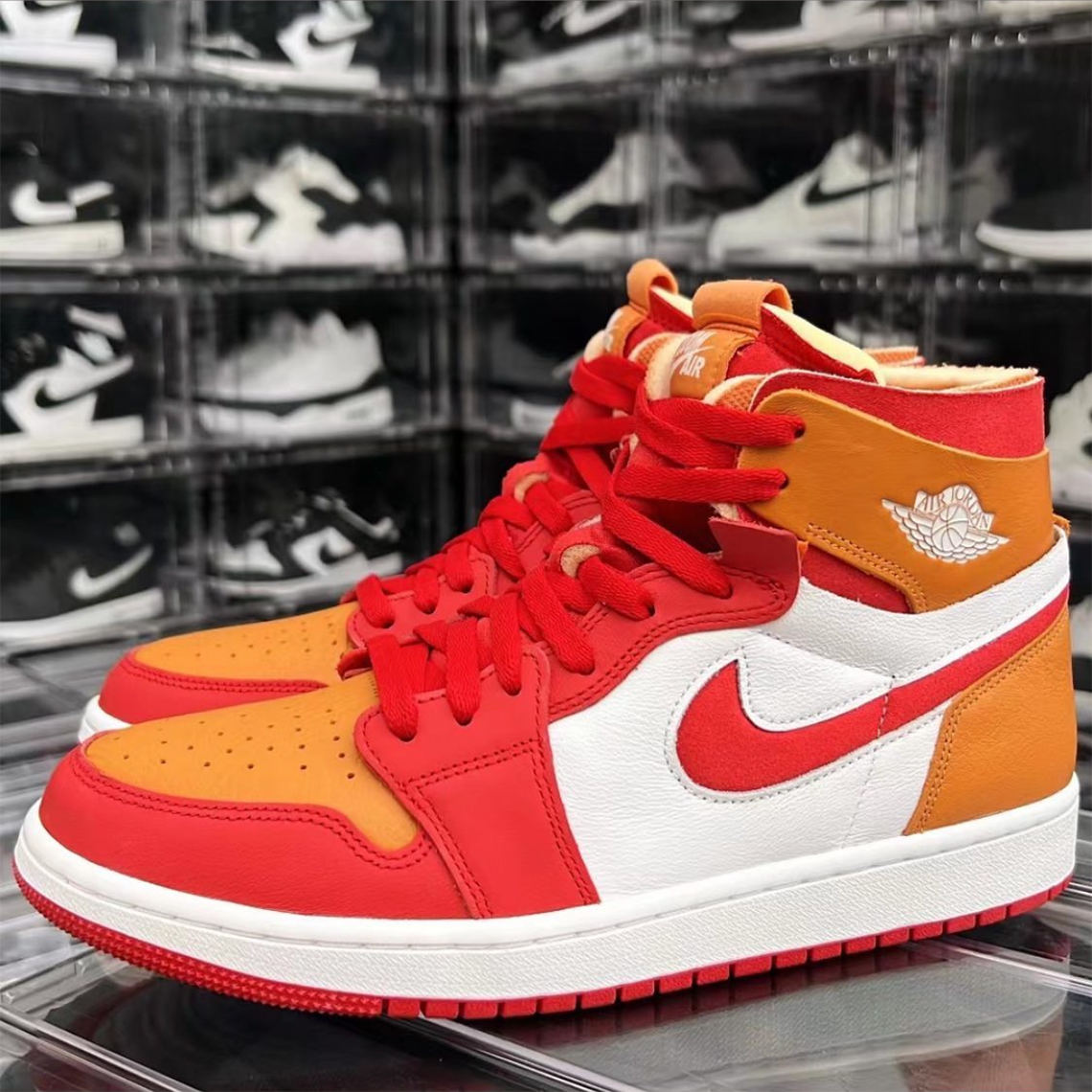 Air Jordan 1 Zoom Cmft Red Orange 2