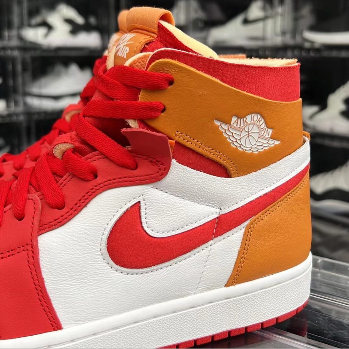 Air Jordan 1 Zoom Cmft Red Orange 6