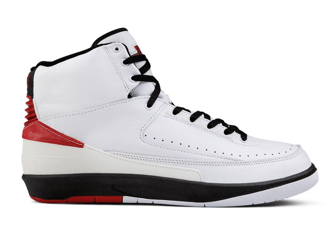 Air Jordan 2 Og White Varsity Red Black October 2022 2