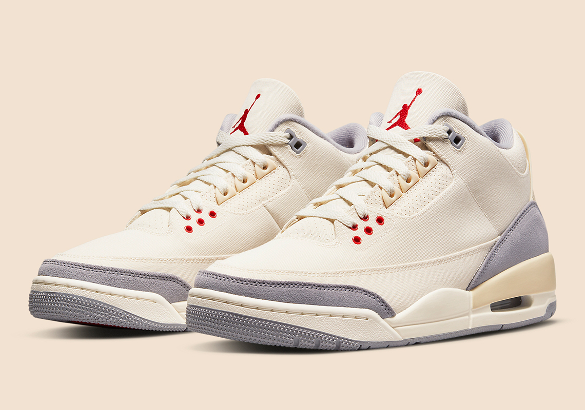 Official Images Of The Air Jordan 3 "Muslin"