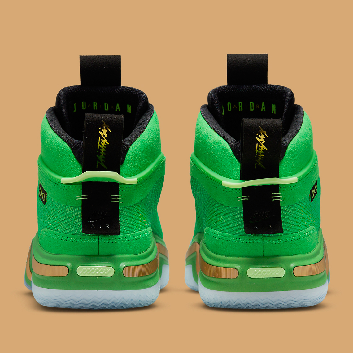 Air Jordan 36 Green Gold Cz2650 300 Release Date 9