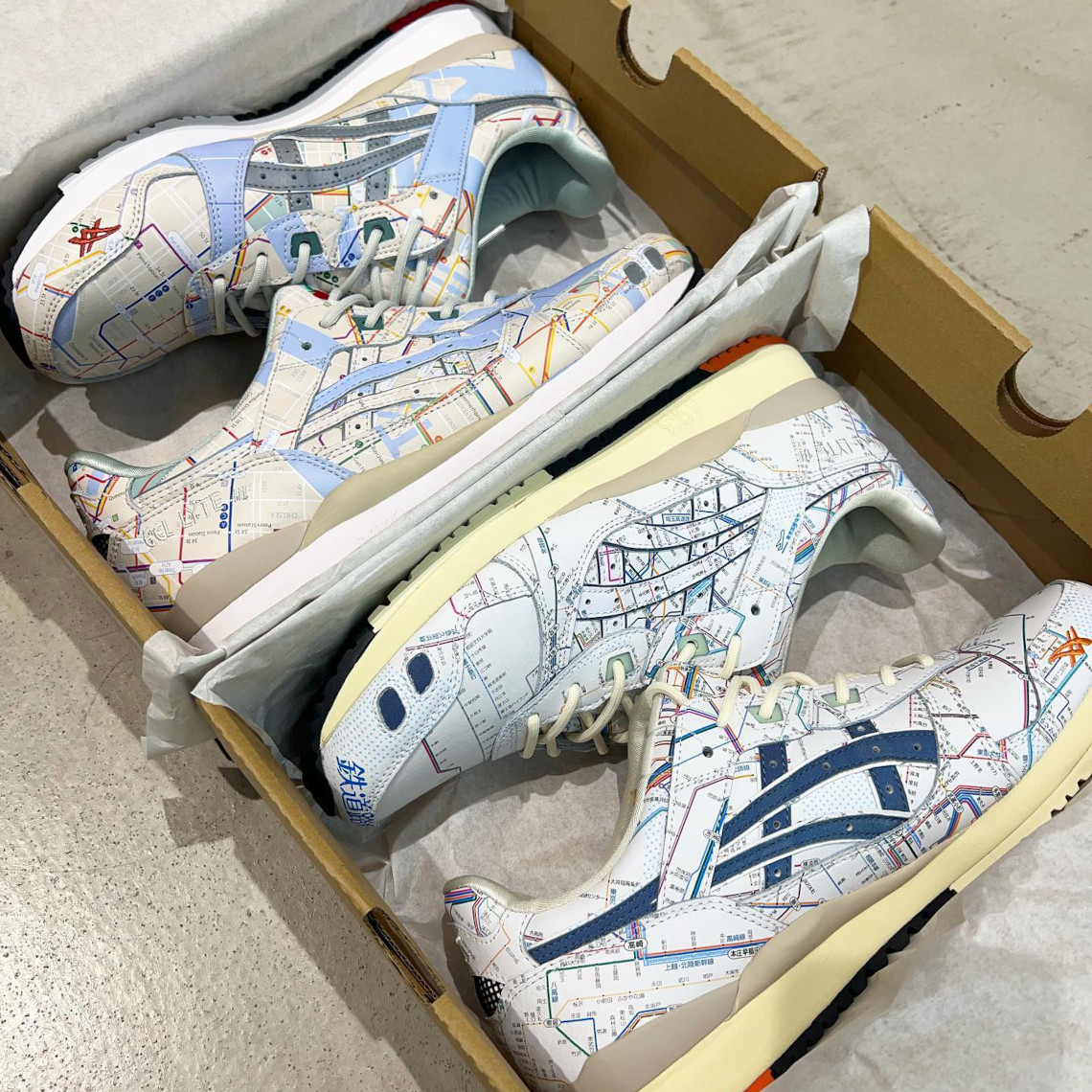 Atmos Asics Gel Lyte Iii Subways 1