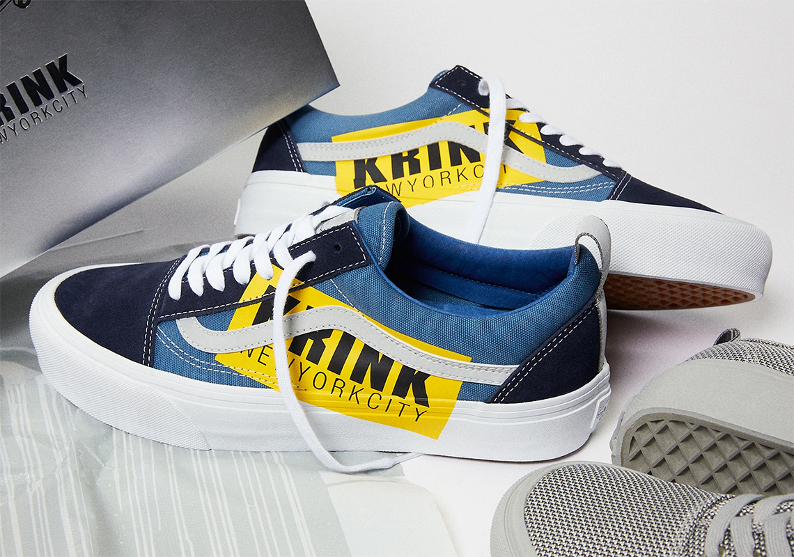 Krink Vans Old Skool Blue Release Date 2