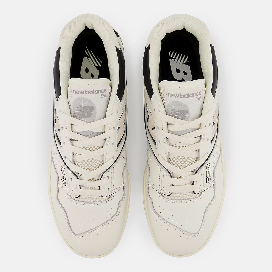 New Balance 550 Bb550lwt Cream Black 3