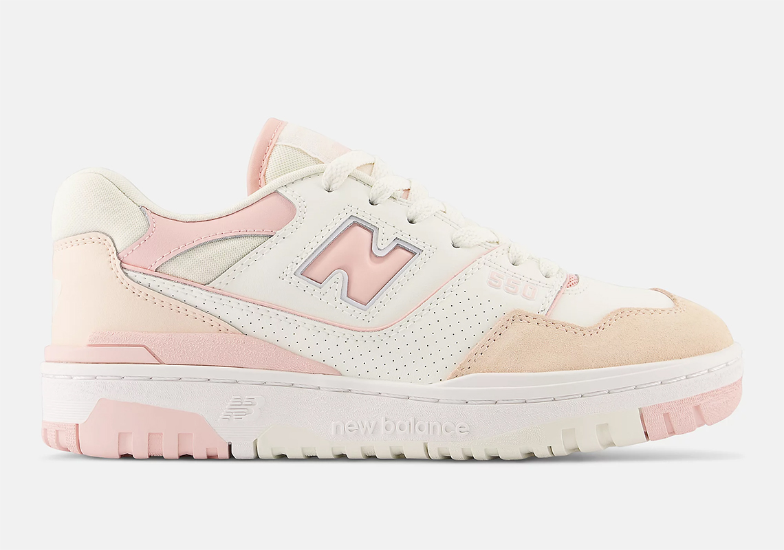 New Balance 550 White Pink Bb550wp 1