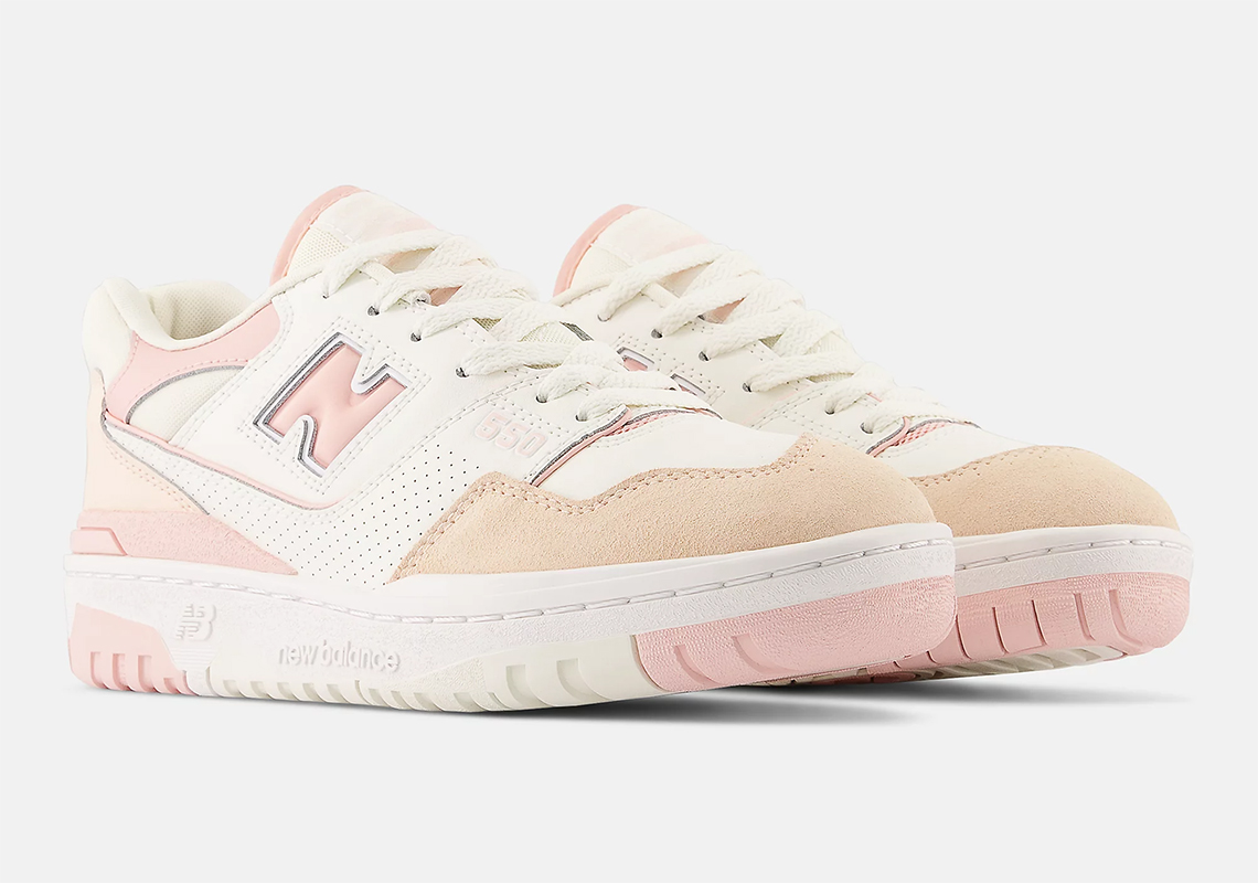 New Balance 550 White Pink Bb550wp 2