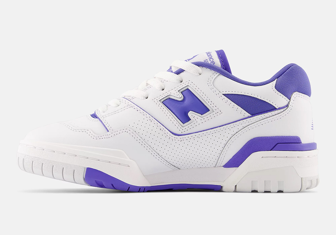 New Balance 550 White Purple Bbw550wb 2