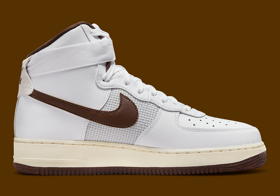 Nike Air Force 1 High Lv8 Vintage White Light Chocolate Grey Fog Coconut Milk Dm0209 101 2