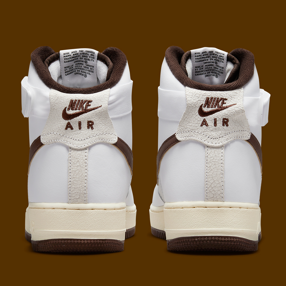 Nike Air Force 1 High Lv8 Vintage White Light Chocolate Grey Fog Coconut Milk Dm0209 101 3