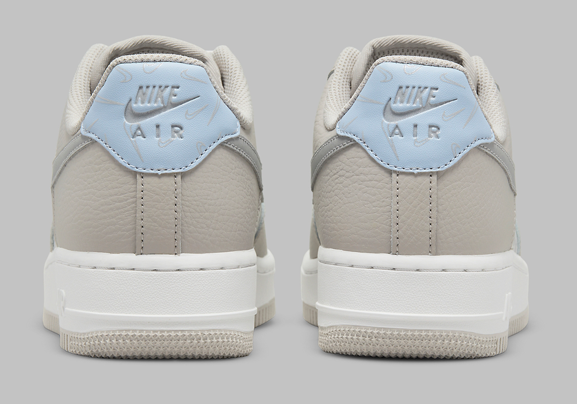 Nike Air Force 1 Low Grey Mini Swoosh Dr7857 101 7