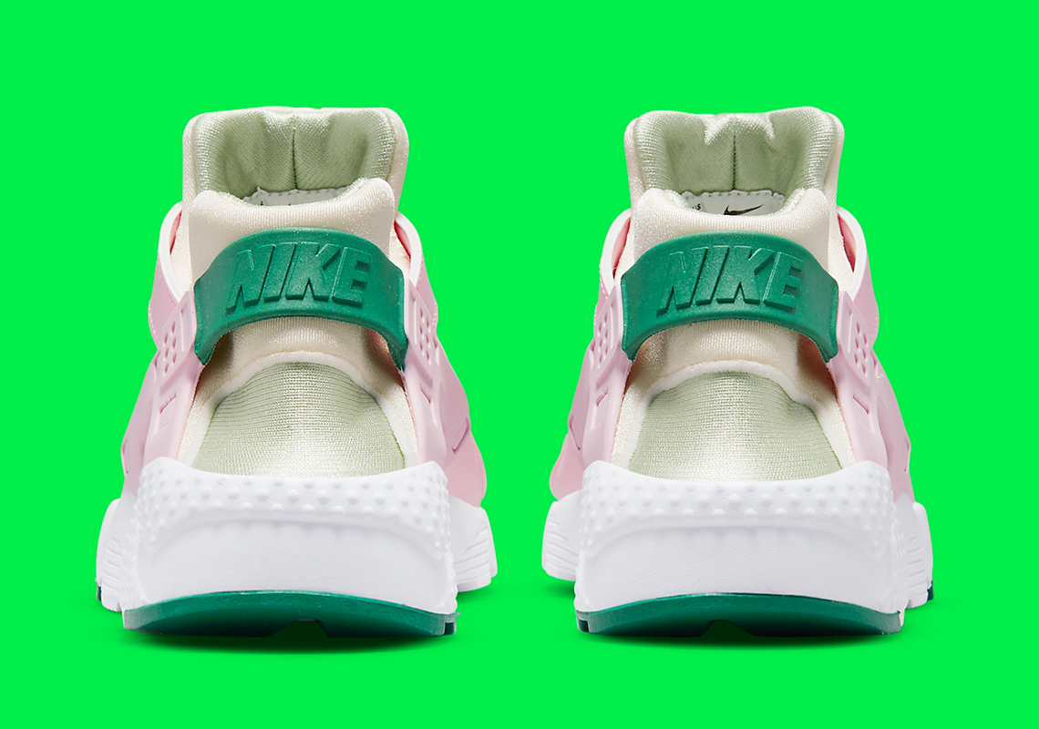 Nike Air Huarache Gs Pink Green Dq0517 600 3